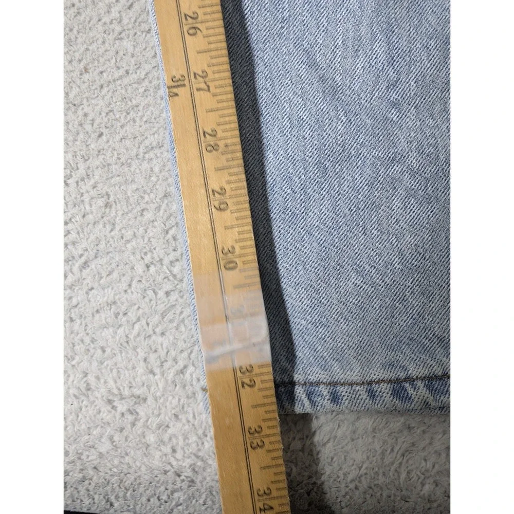 Vintage‎ Levis 550 Jeans Mens 29x34 Light Wash Blue Relaxed Denim Tapered 90s 95